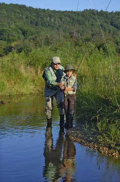 Fly Fishing in Hanging Rock Creek